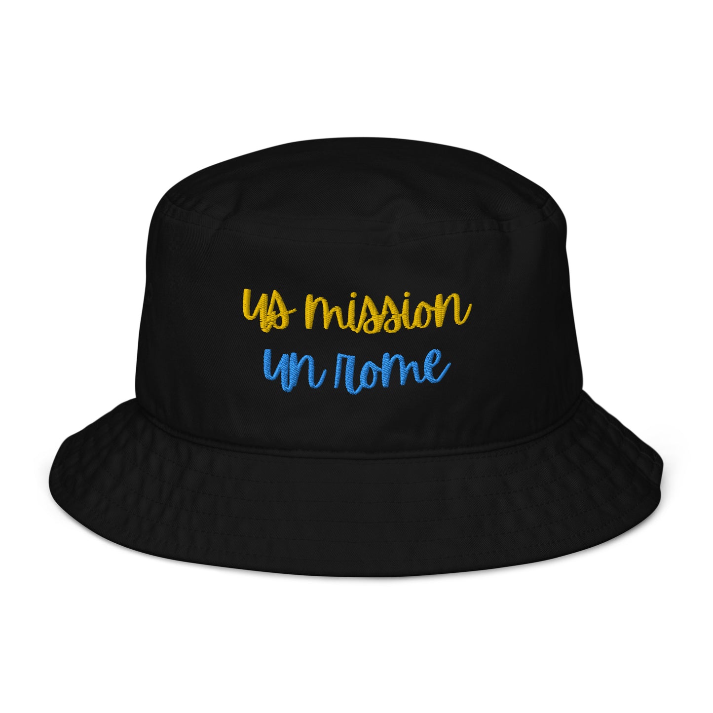 Organic Bucket Hat: UN Rome