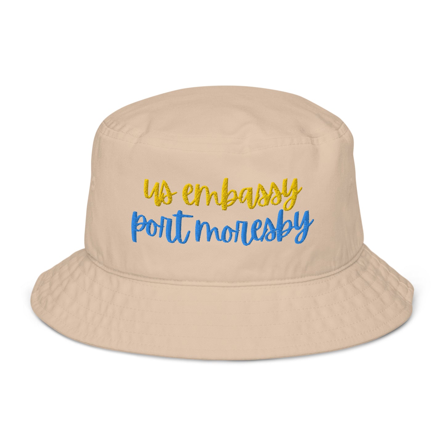 Organic Bucket Hat: Port Moresby