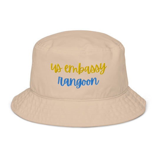 Organic Bucket Hat: Rangoon