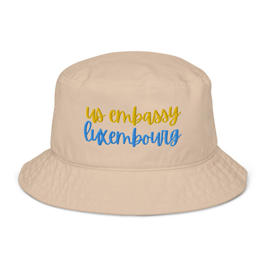 Organic Bucket Hat: Luxembourg