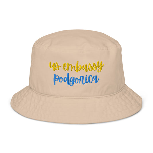 Organic Bucket Hat: Podgorica