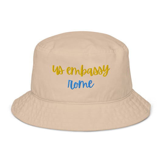 Organic Bucket Hat: Rome