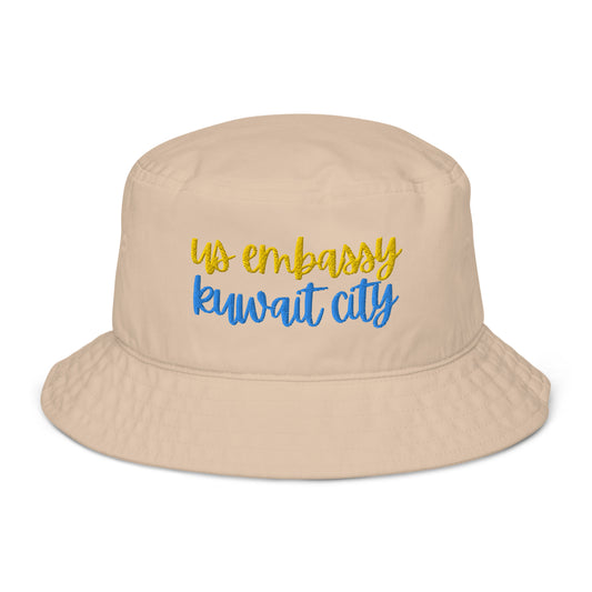 Organic Bucket Hat: Kuwait City