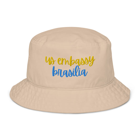 Organic Bucket Hat: Brasilia