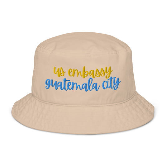 Organic Bucket Hat: Guatemala City