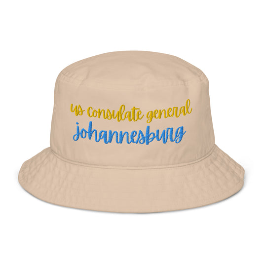 Organic Bucket Hat: Johannesburg