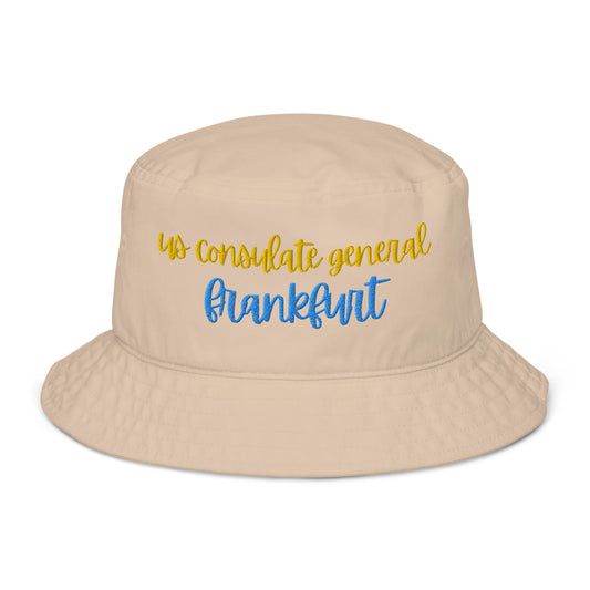 Organic Bucket Hat: Frankfurt