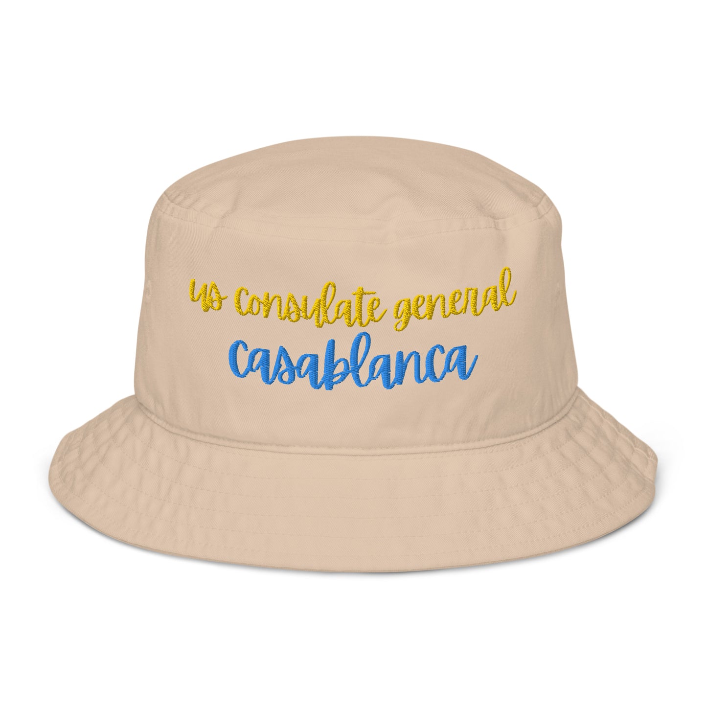 Organic Bucket Hat: Casablanca