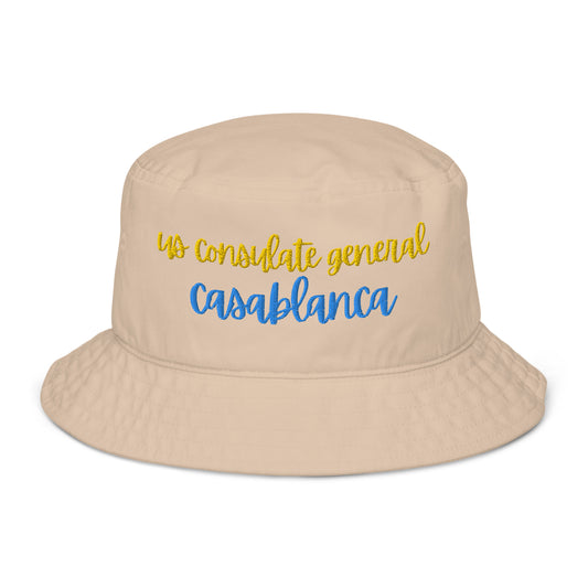 Organic Bucket Hat: Casablanca