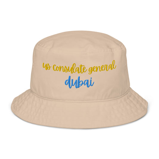 Organic Bucket Hat: Dubai