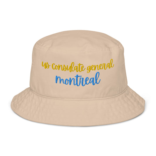 Organic Bucket Hat: Montreal