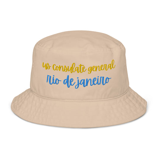 Organic Bucket Hat: Rio De Janeiro