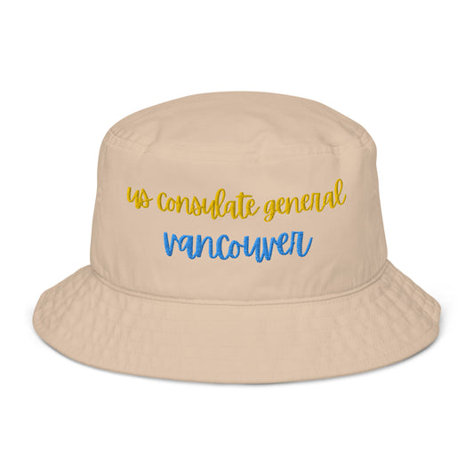 Organic Bucket Hat: Vancouver