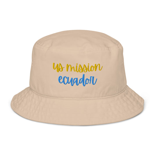 Organic Bucket Hat: Ecuador