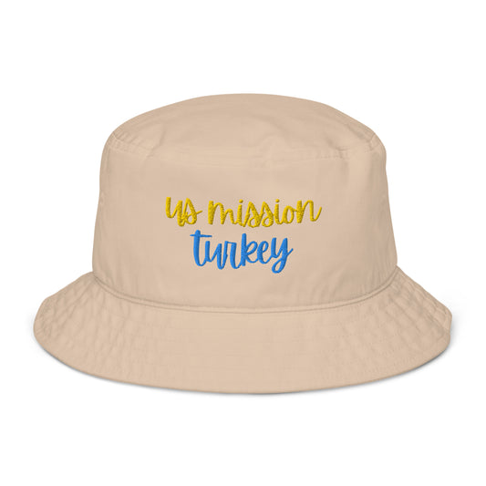 Organic Bucket Hat: Turkey