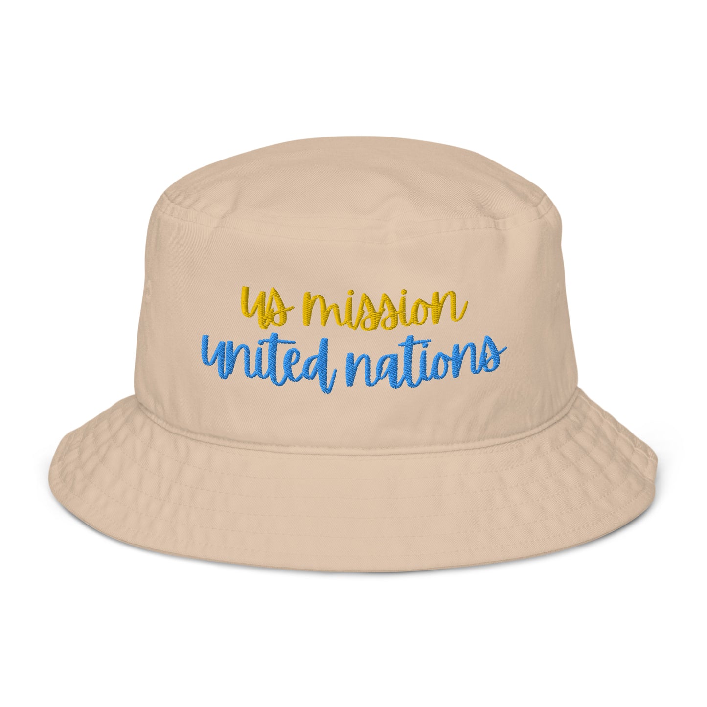 Organic Bucket Hat: United Nations