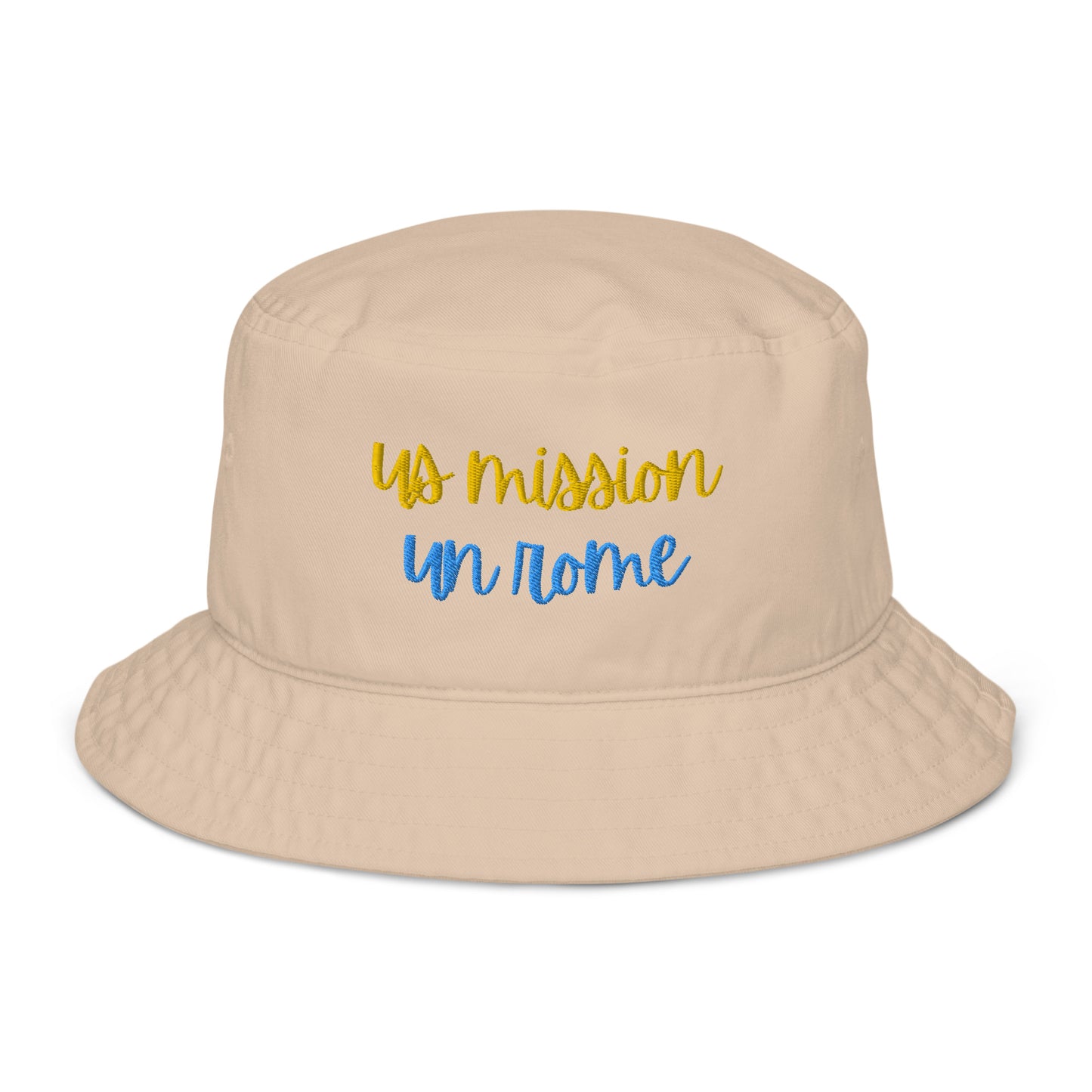 Organic Bucket Hat: UN Rome