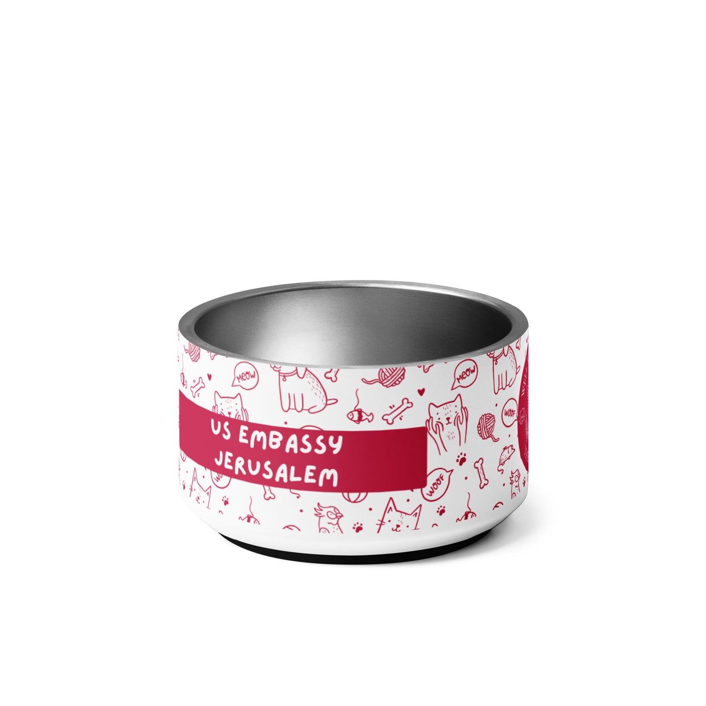 Stylish Pet Bowl: Jerusalem