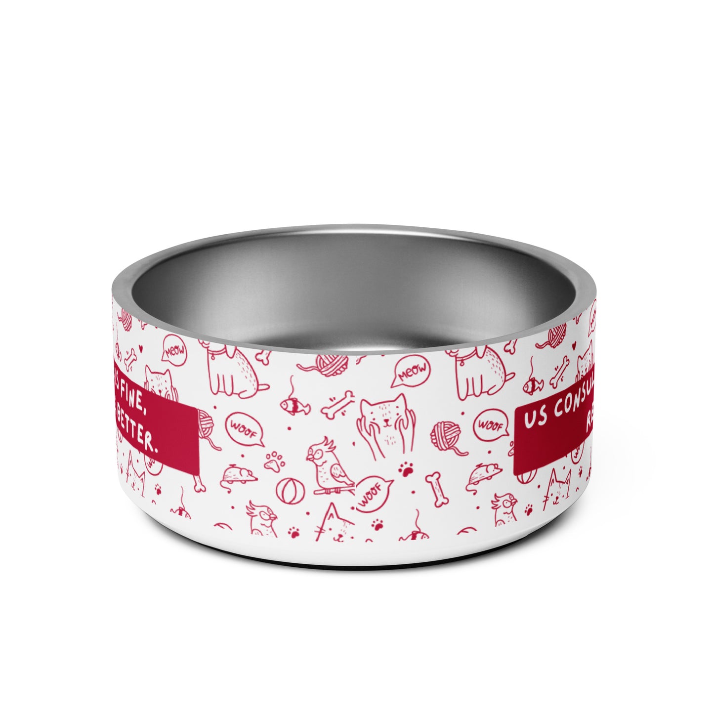 Stylish Pet Bowl: Recife