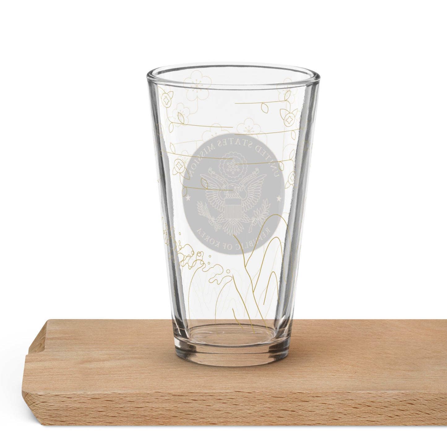 Shaker Pint Glass: Korea