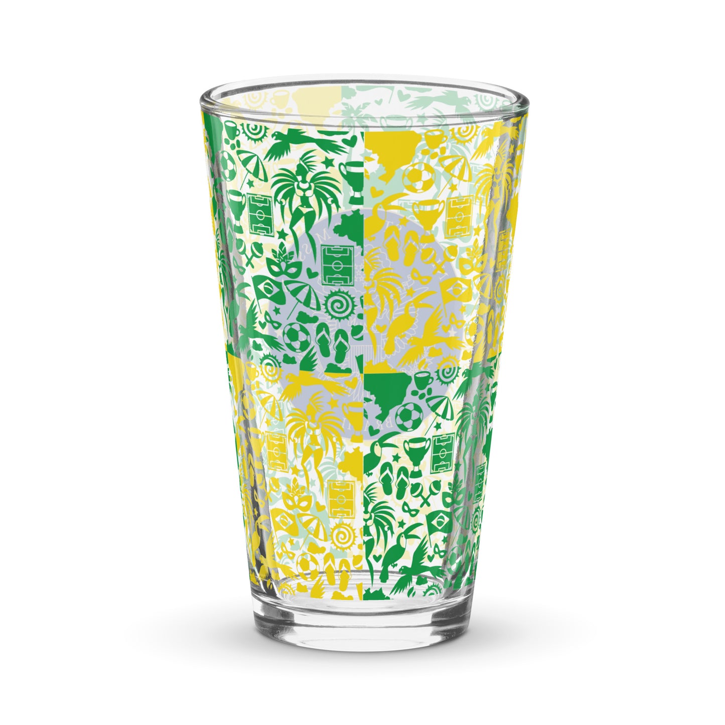 Shaker Pint Glass: Brazil