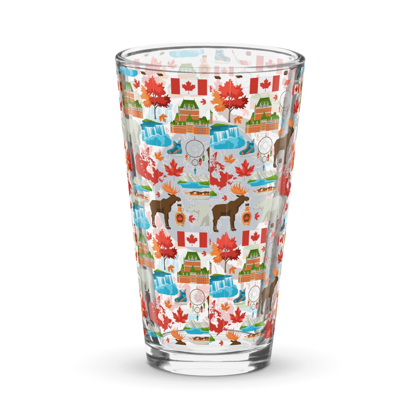 Shaker Pint Glass: Canada