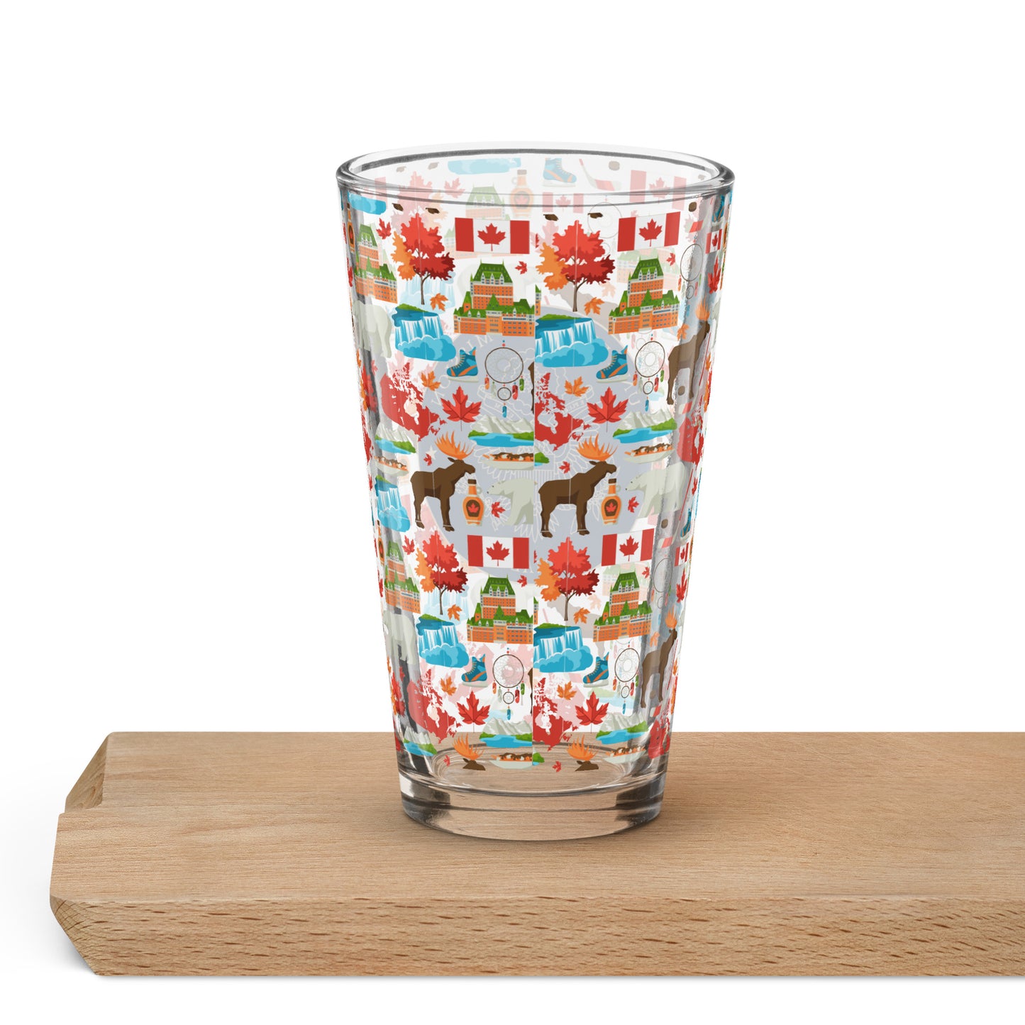 Shaker Pint Glass: Canada