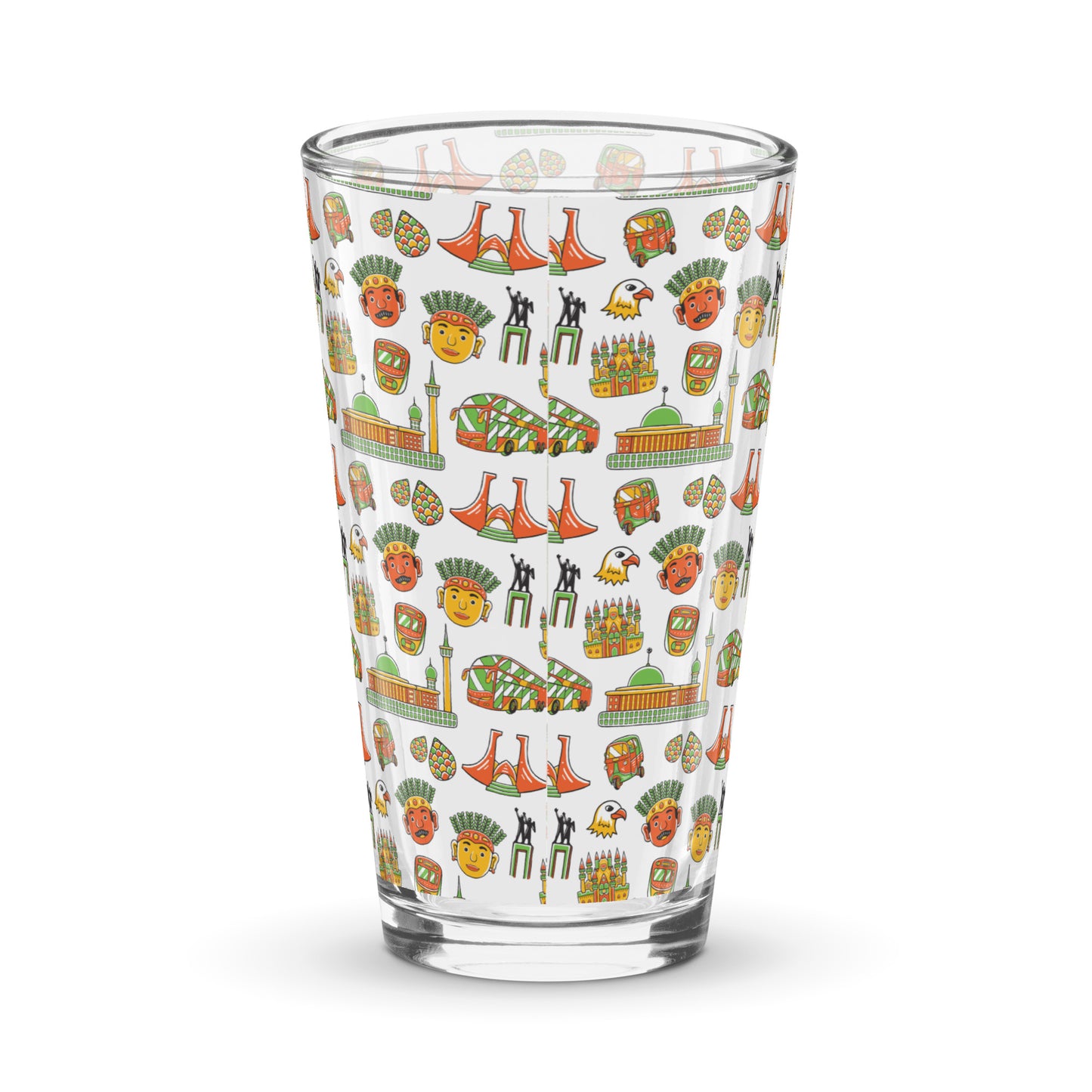 Shaker Pint Glass: Indonesia