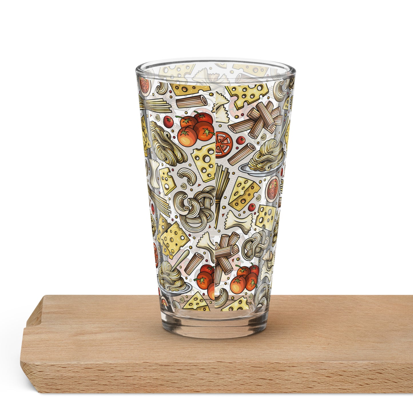 Shaker Pint Glass: Italy