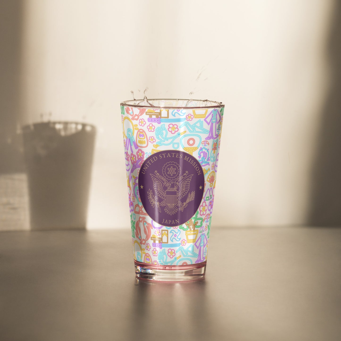 Shaker Pint Glass: Japan