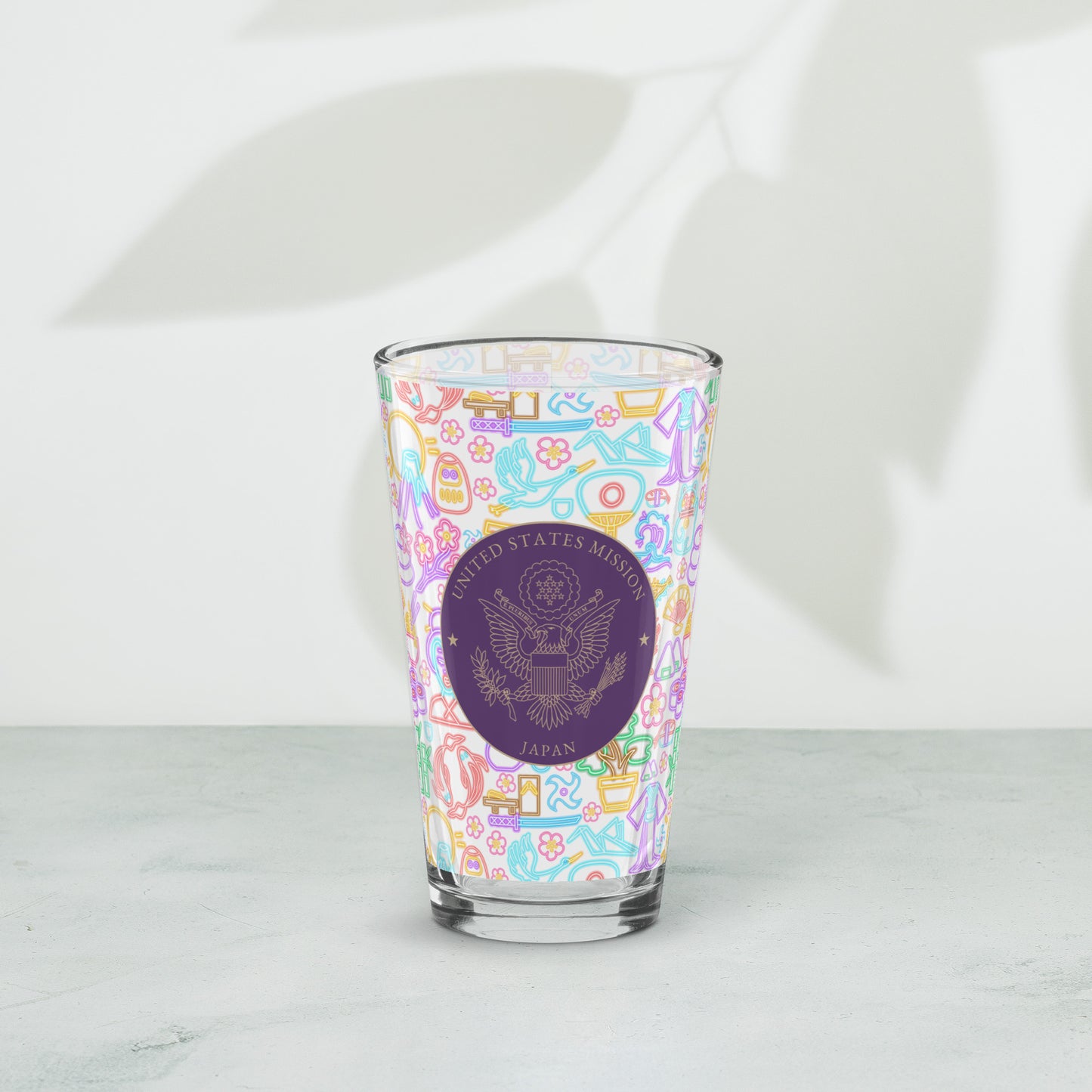 Shaker Pint Glass: Japan