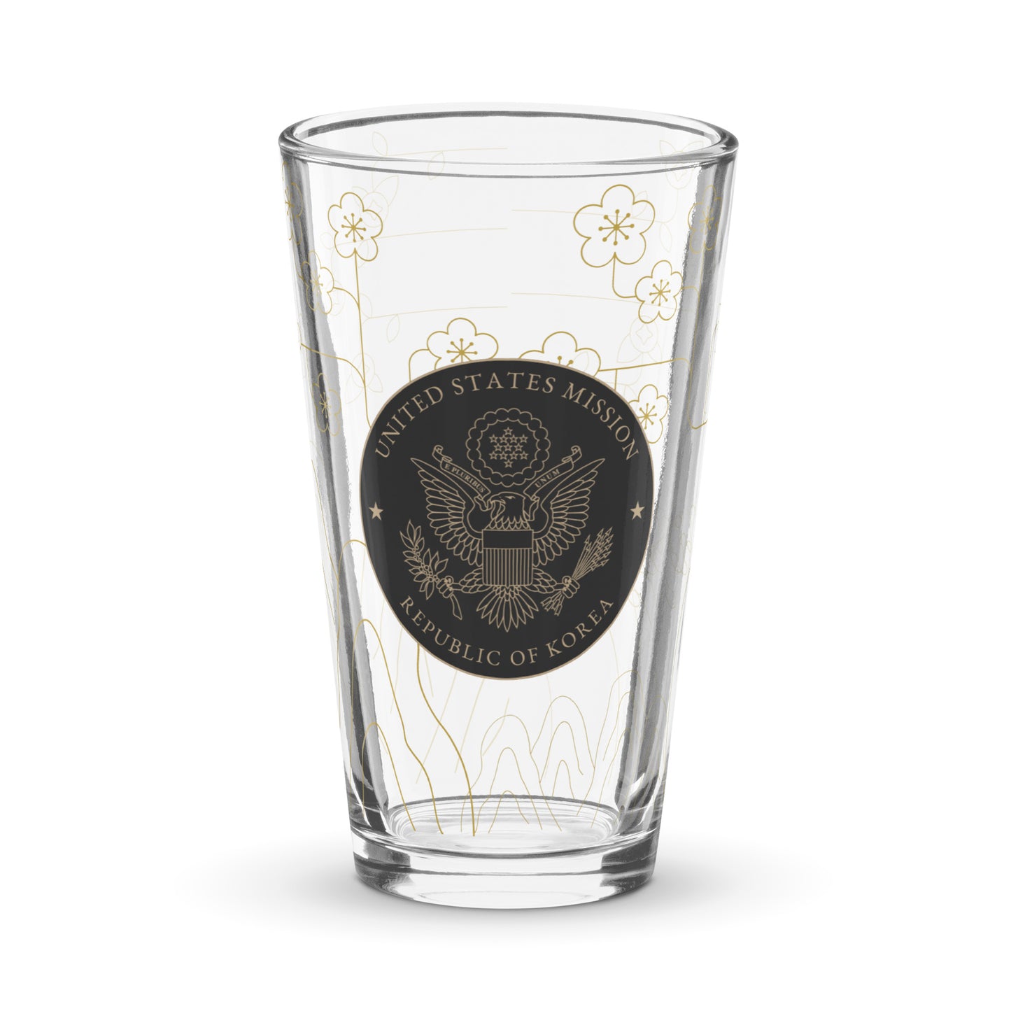 Shaker Pint Glass: Korea