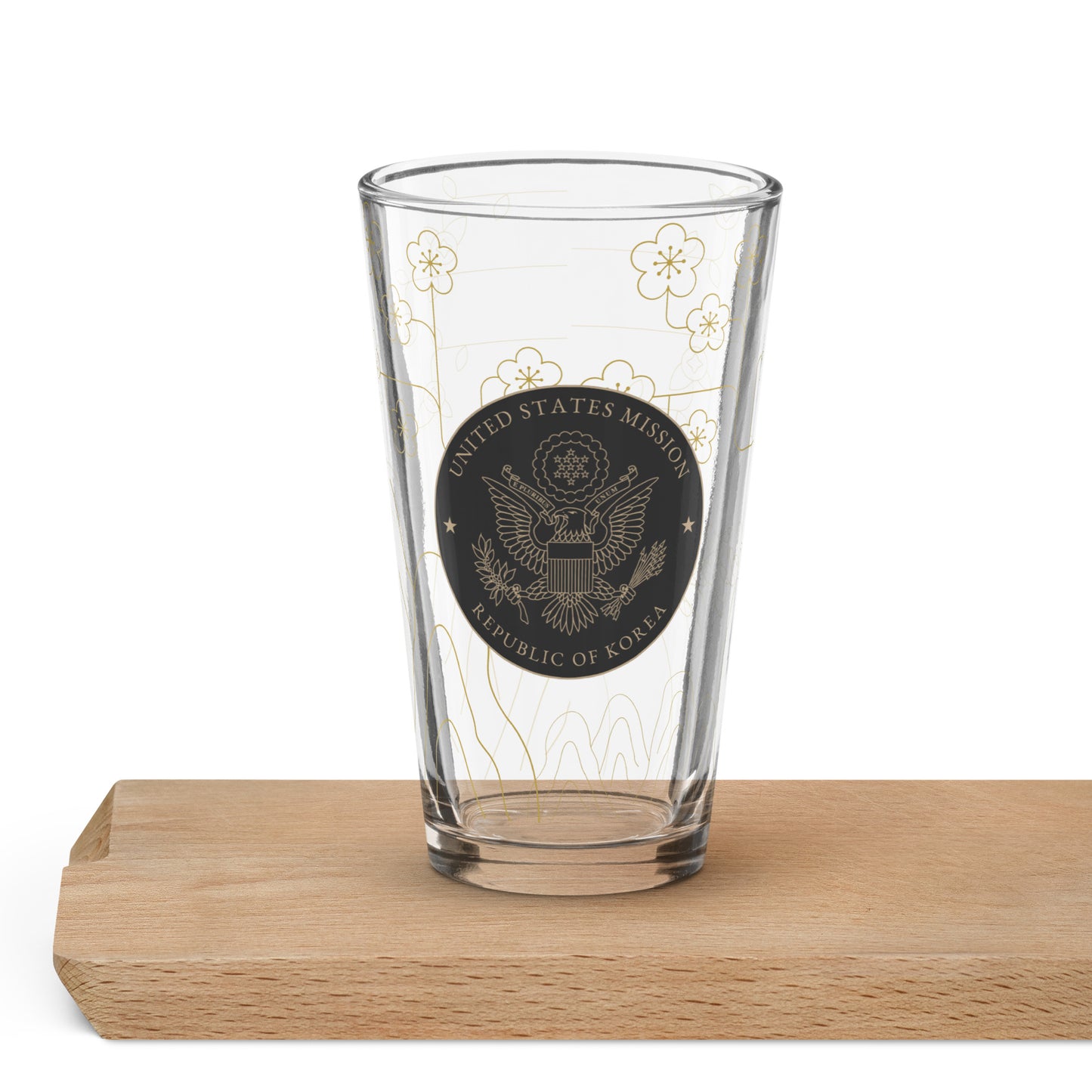 Shaker Pint Glass: Korea