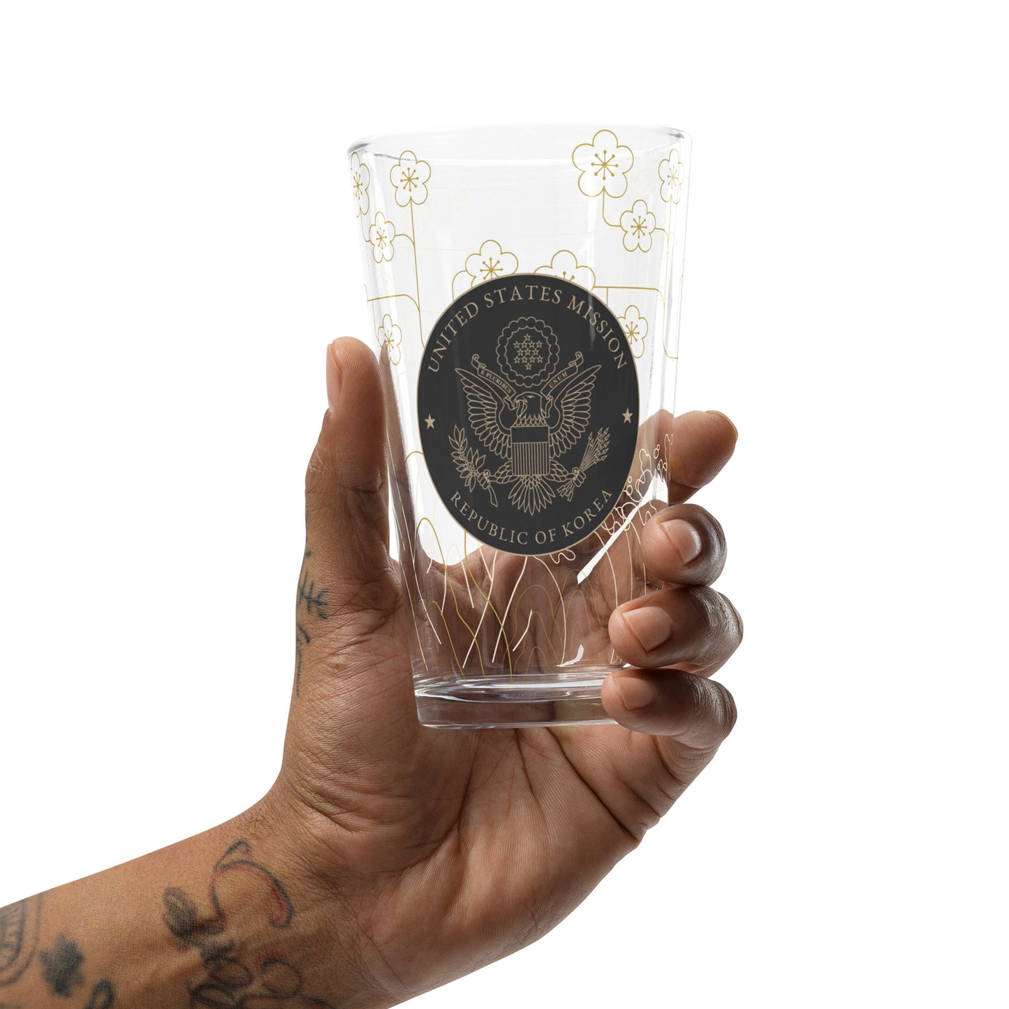 Shaker Pint Glass: Korea