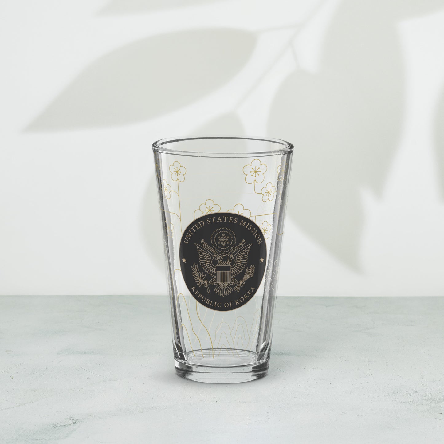 Shaker Pint Glass: Korea