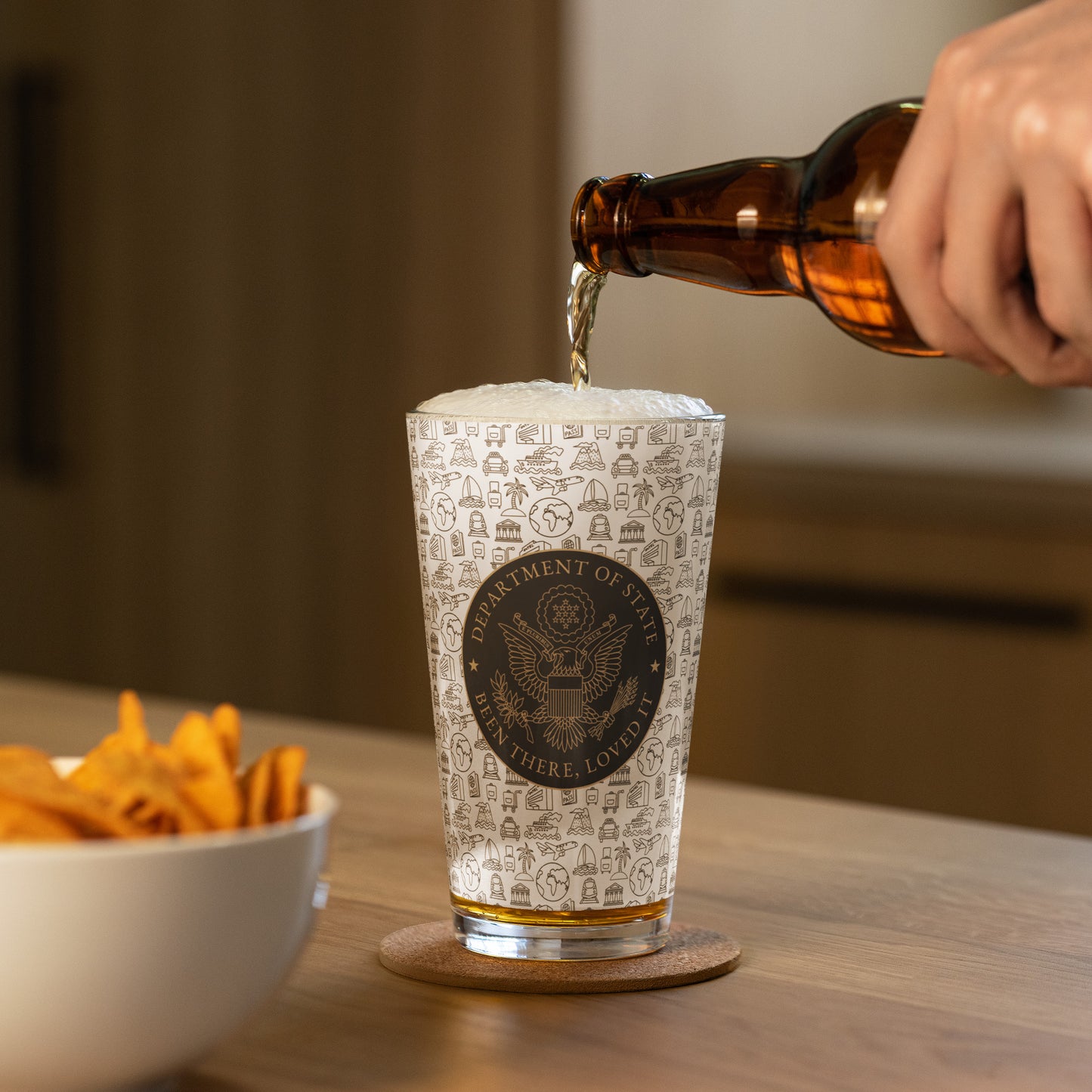 Shaker Pint Glass: Global