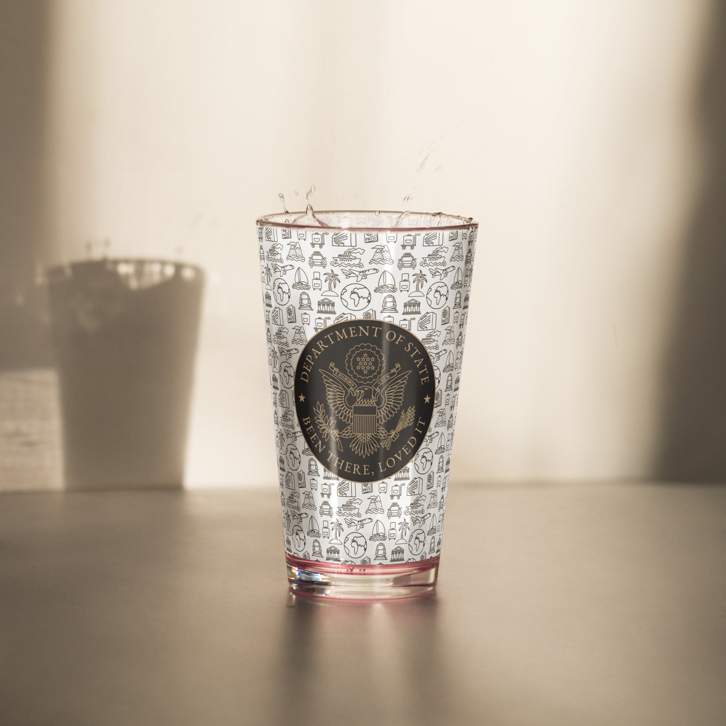 Shaker Pint Glass: Global