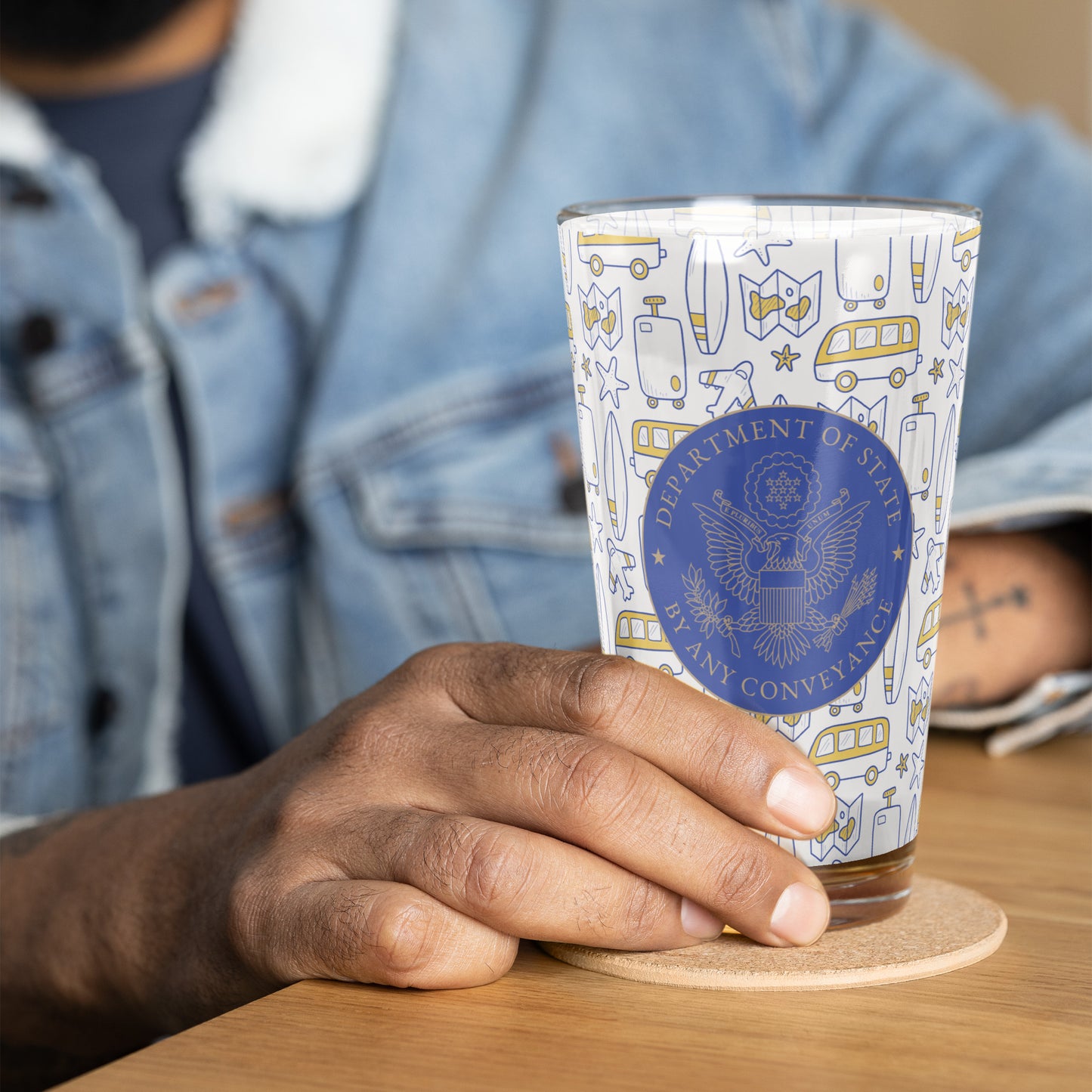 Shaker Pint Glass: Global