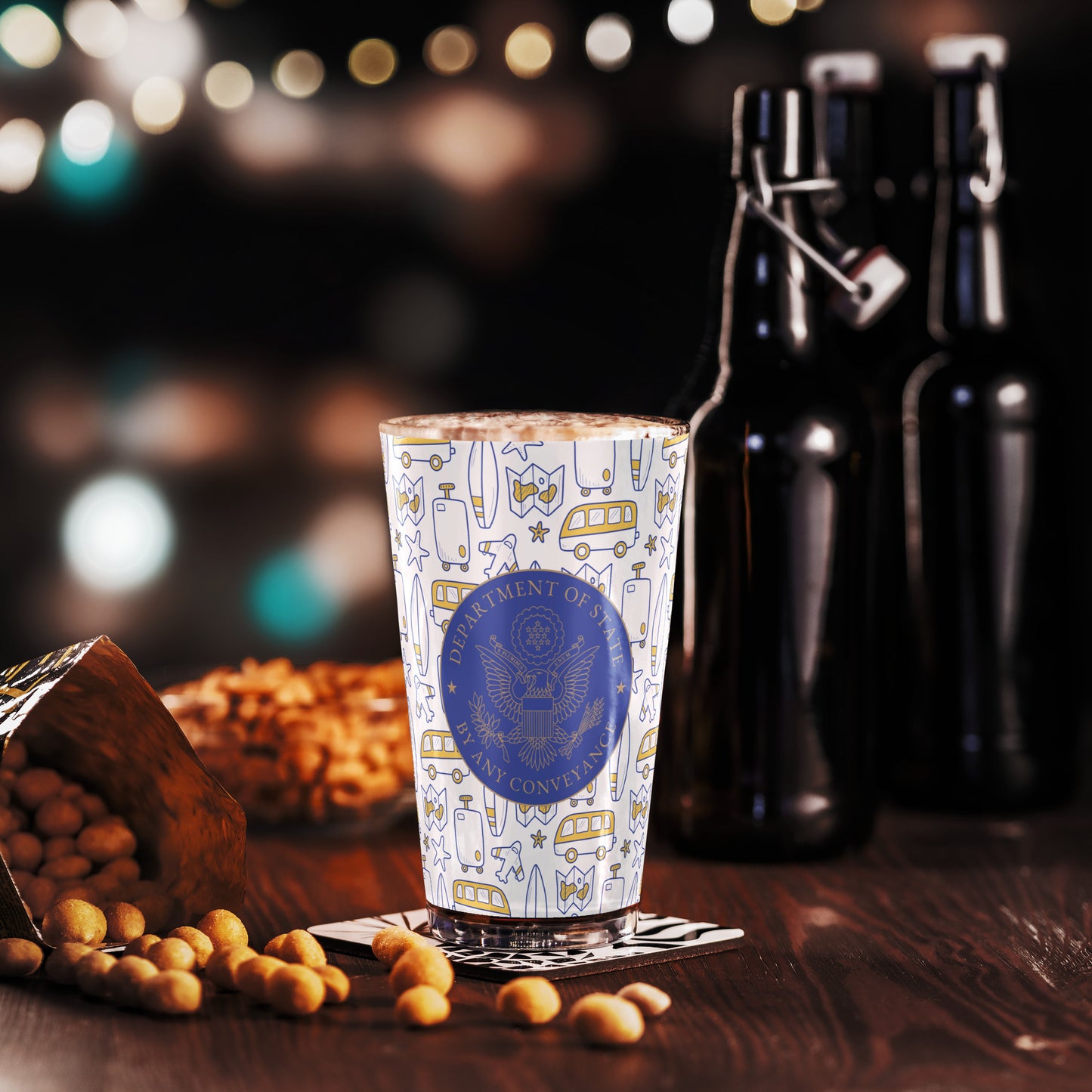 Shaker Pint Glass: Global