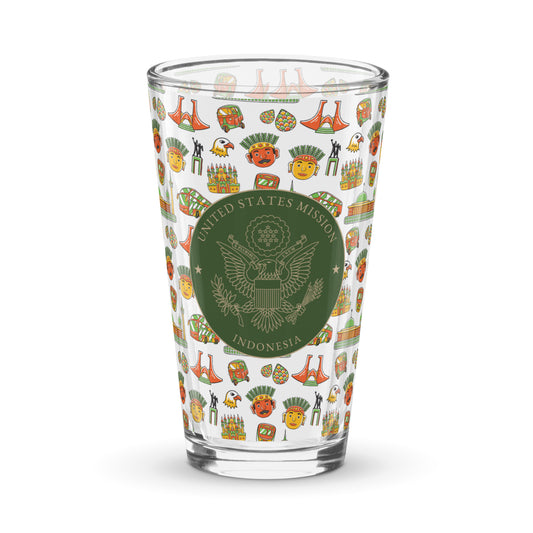 Shaker Pint Glass: Indonesia