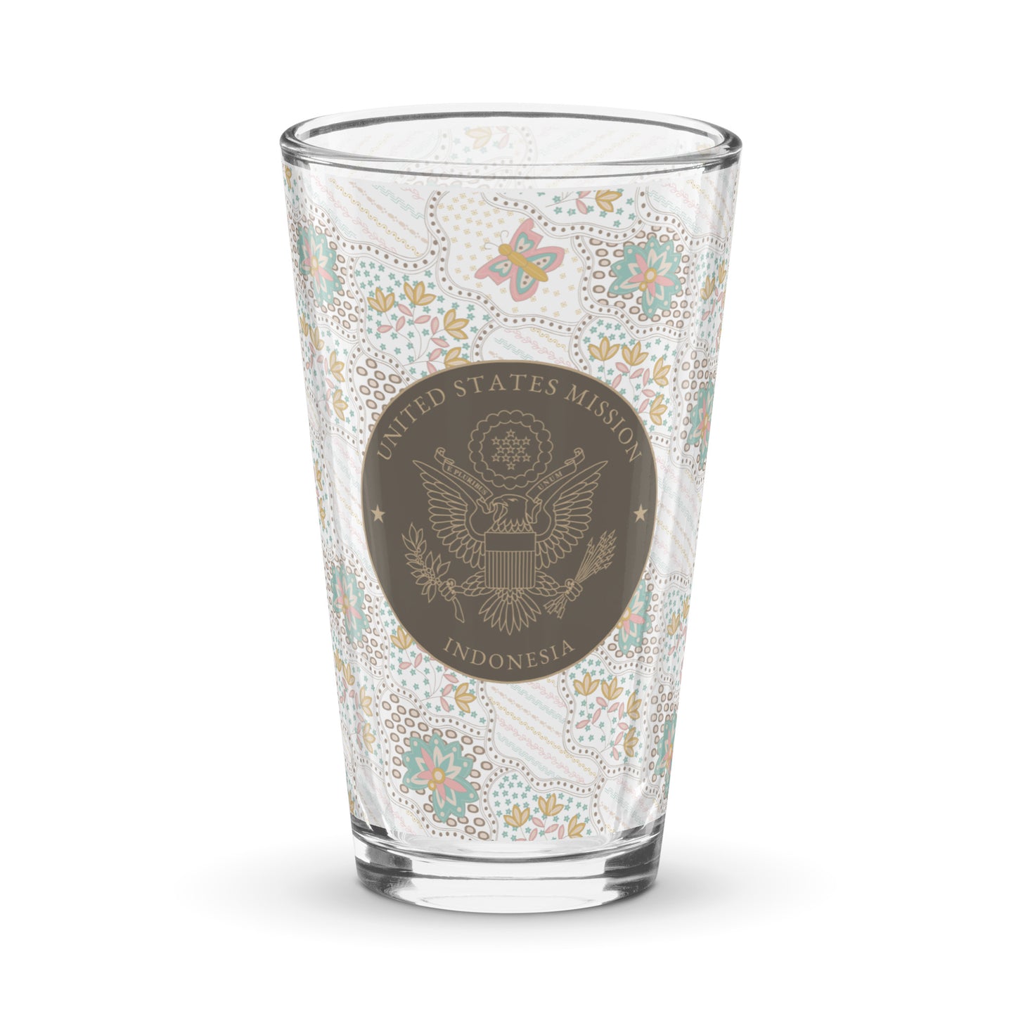 Shaker Pint Glass: Indonesia