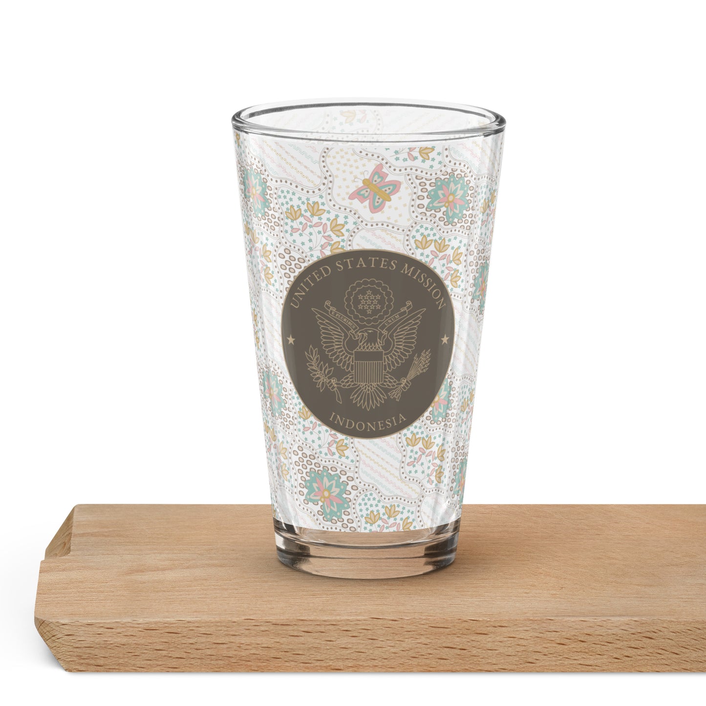 Shaker Pint Glass: Indonesia