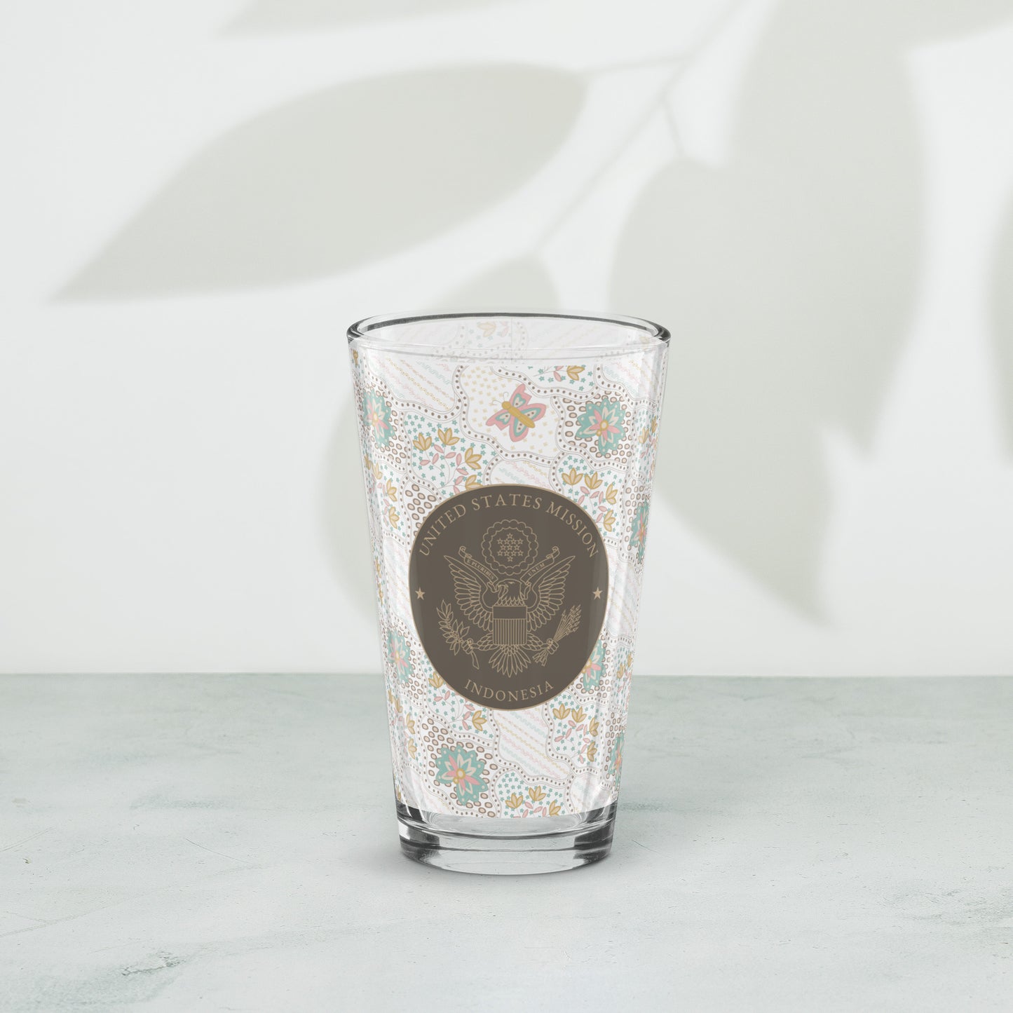 Shaker Pint Glass: Indonesia