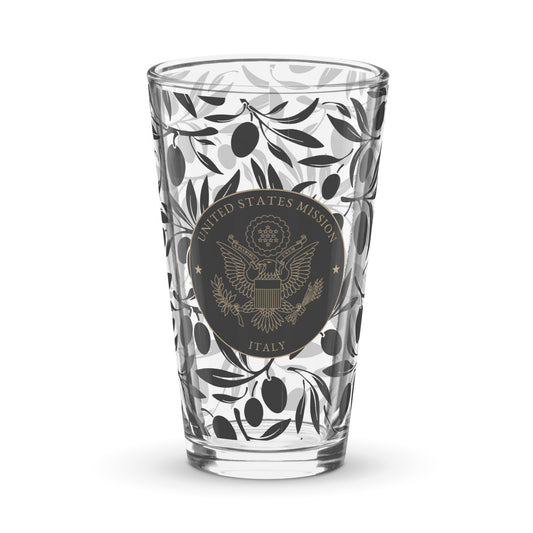 Shaker Pint Glass: Italy