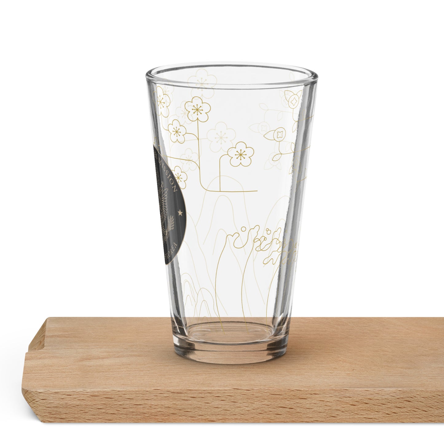 Shaker Pint Glass: Korea