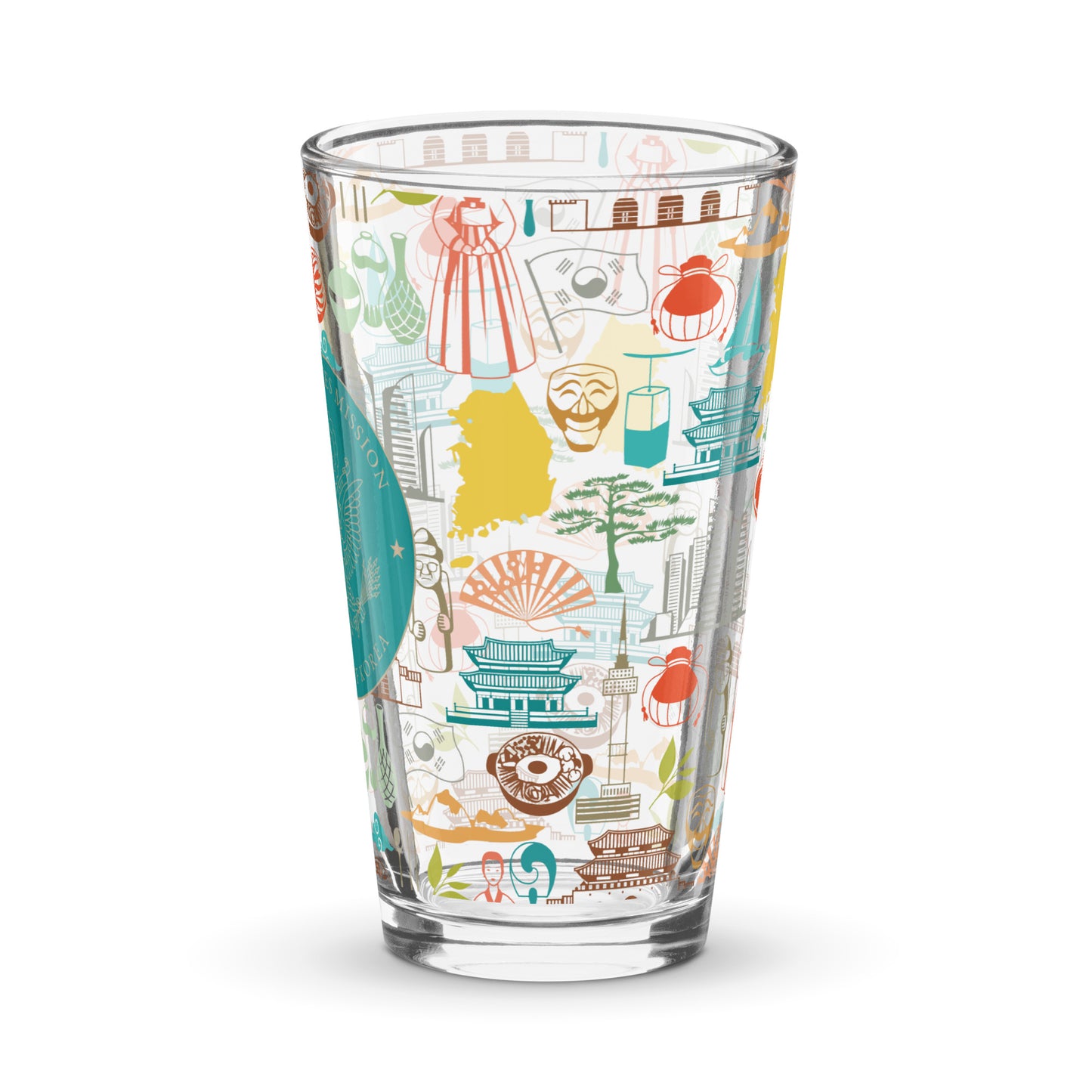 Shaker Pint Glass: Korea