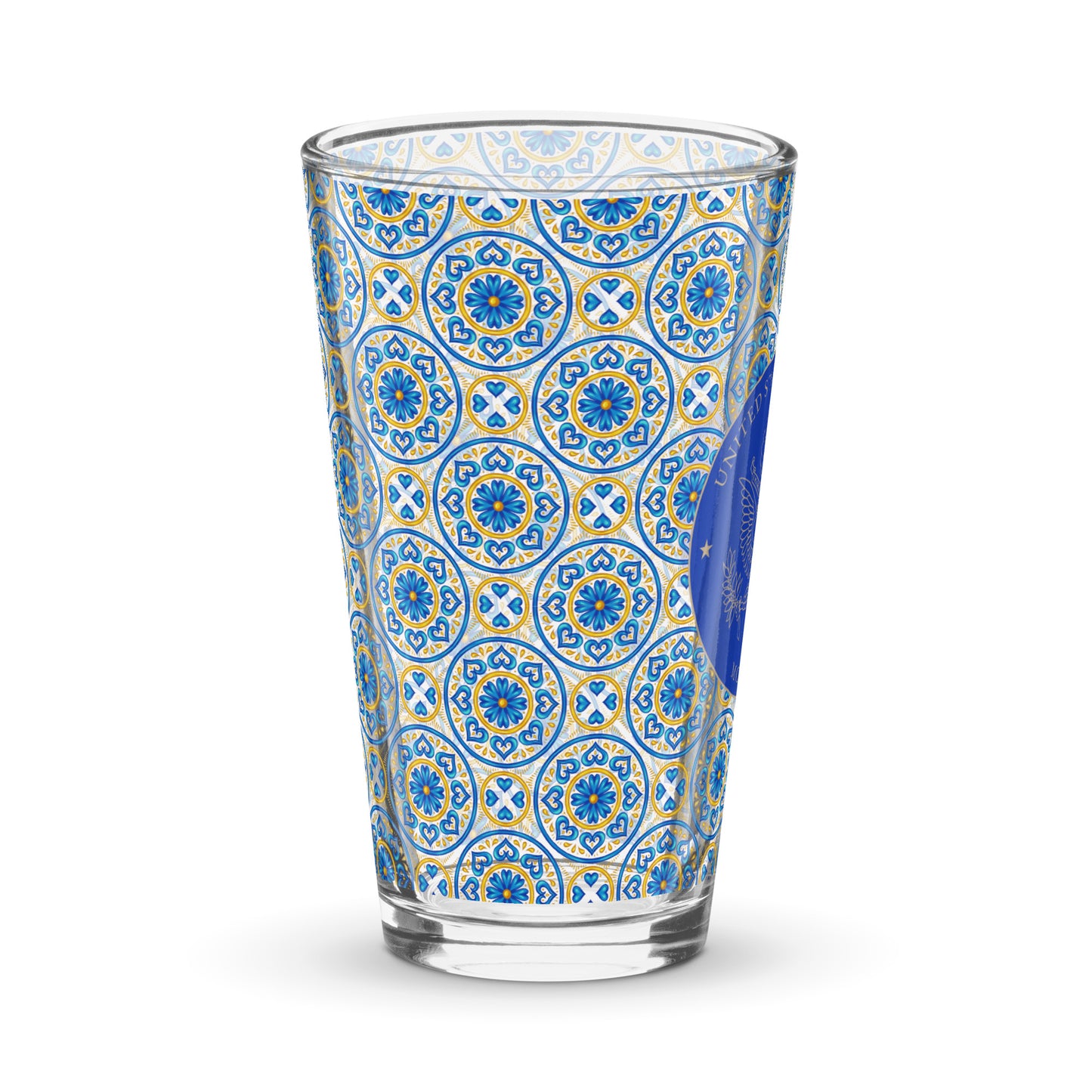 Shaker Pint Glass: Morocco