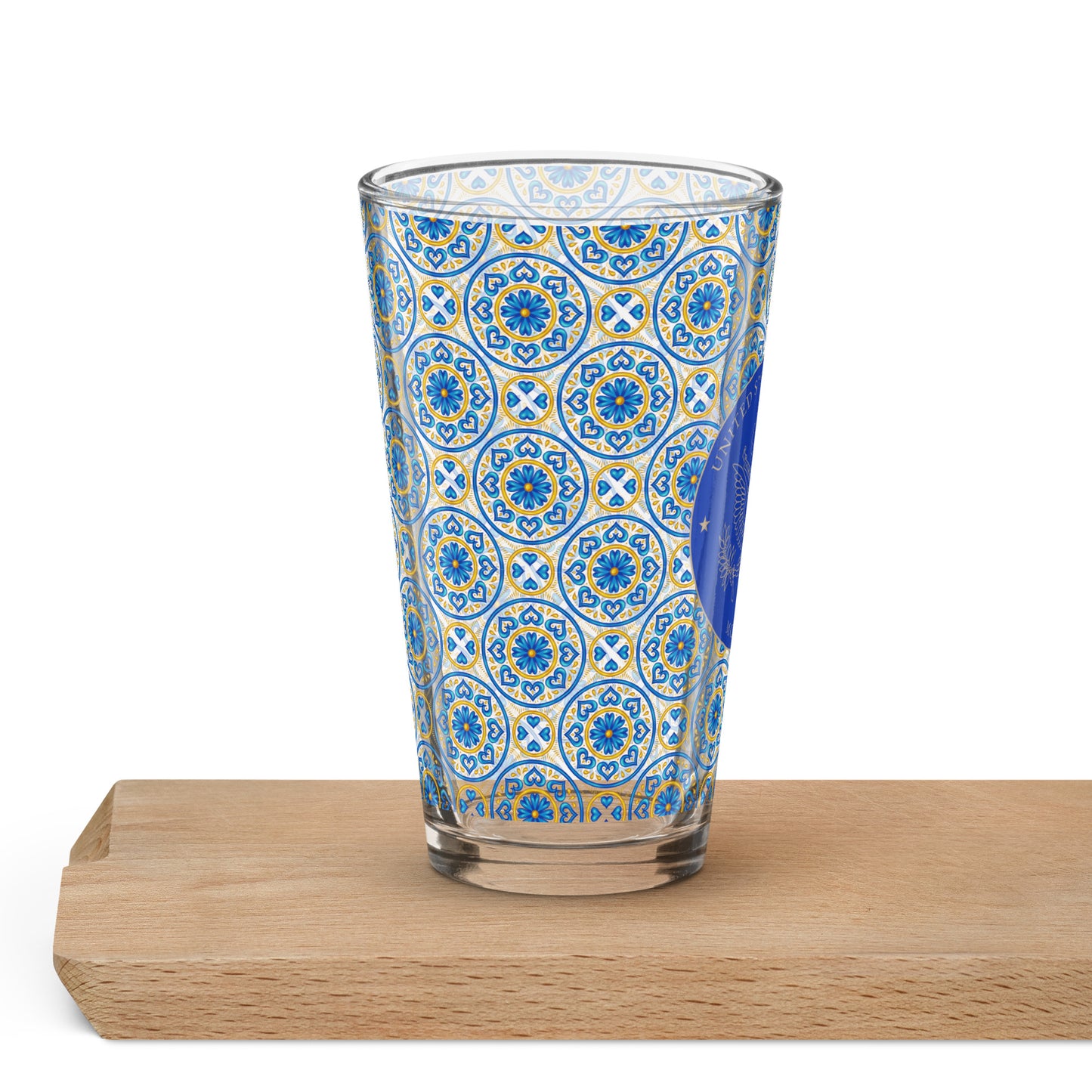 Shaker Pint Glass: Morocco