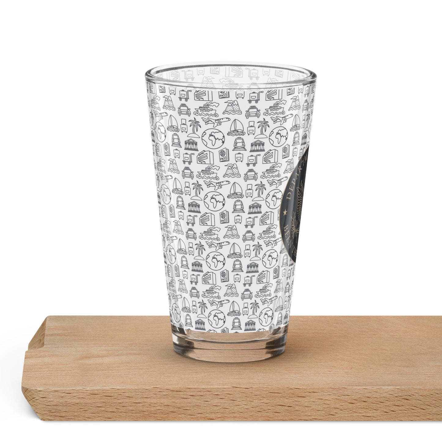 Shaker Pint Glass: Global