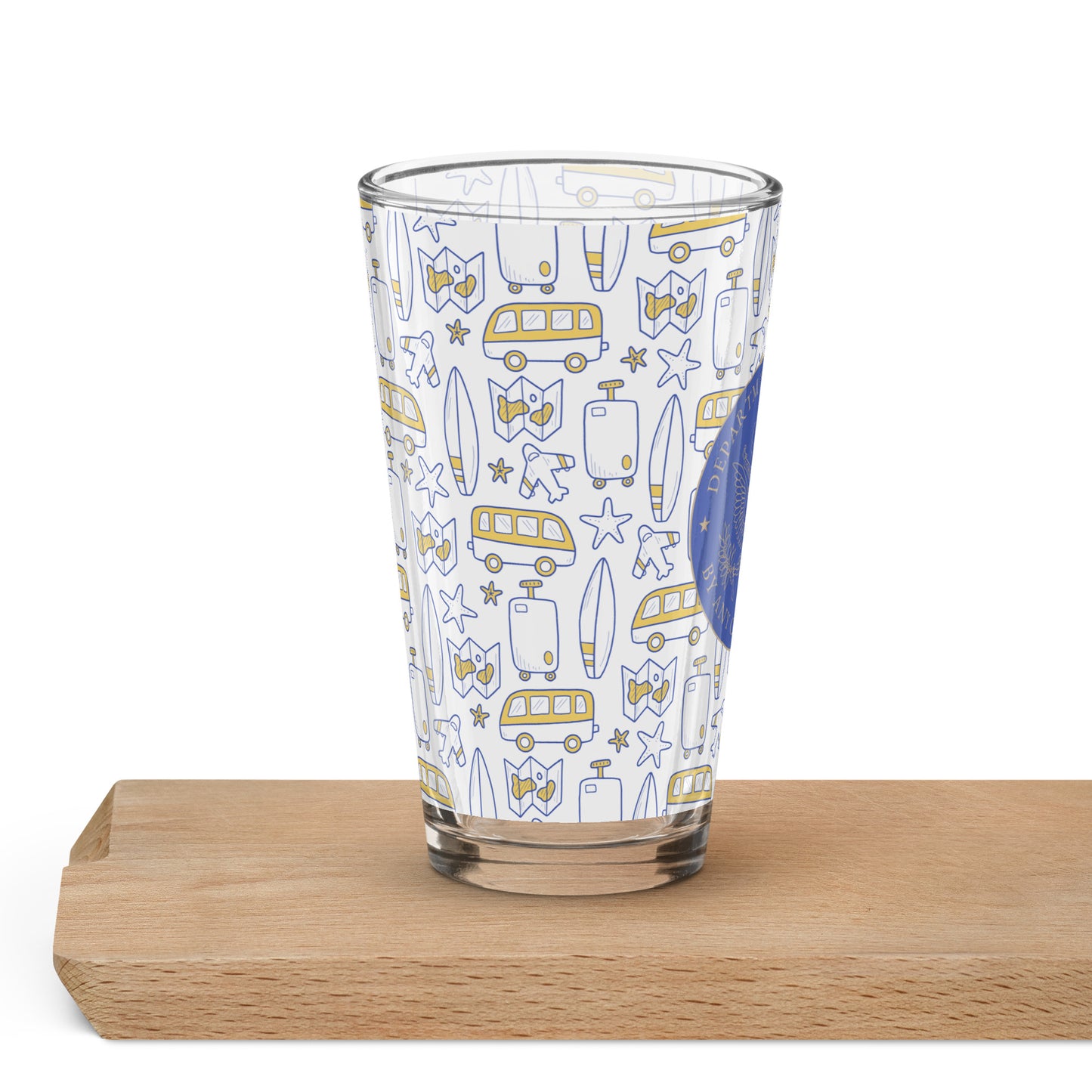 Shaker Pint Glass: Global